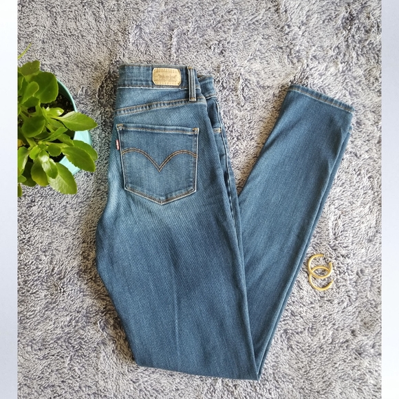 Levi's Denim - Levi's Hi Rise Skinny Blue Jean's Size 2/26